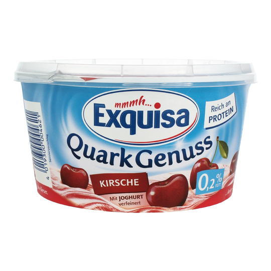 Десерт сирковий 0,2% вишня Exquisa 500г