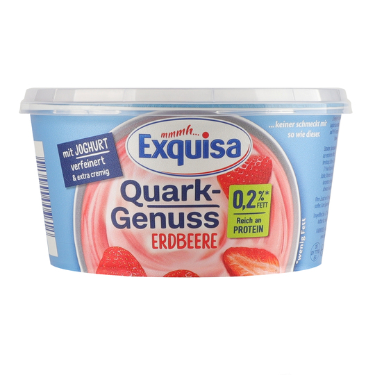 Десерт сирк. 0,2% полуниця Exquisa 500г