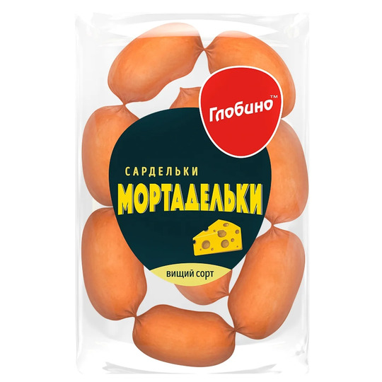 Сардельки Мортадельк Глобино в/с н/о ваг
