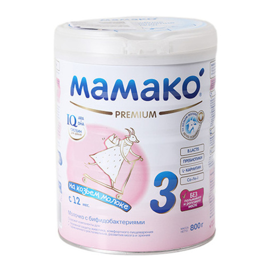 Замінник груд.мол.Мам.Преміум 3 12+ 800г