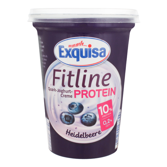 Йогурт 10% Fitline чорниця Exquisa 400г