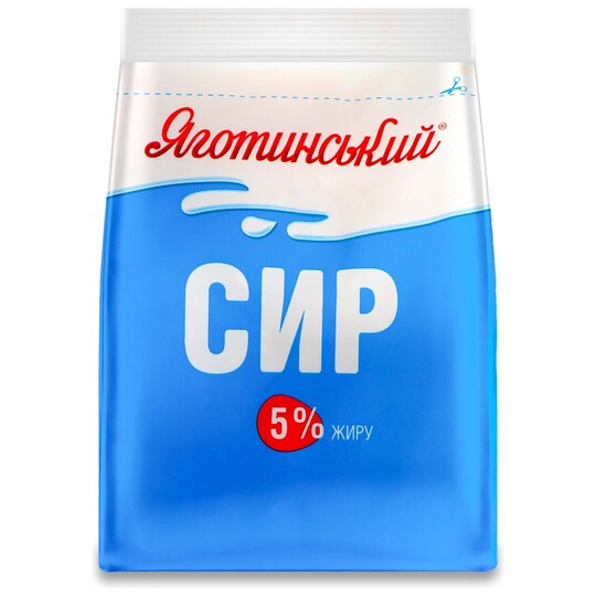Сир 5% к/м Яготинсьий стабіло 350г