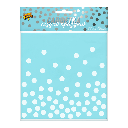 Серветка Гор.ср.Вес.Затея 33см 6шт