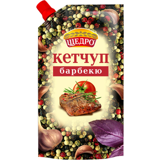 Кетчуп Барбекю Щедро д/п 250г