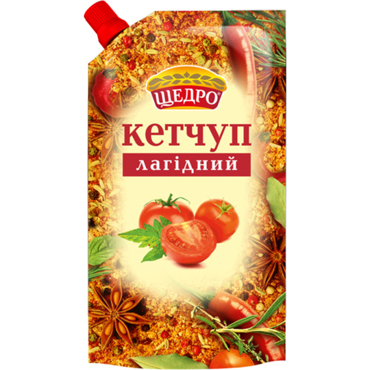 Кетчуп Лагідний Щедро д/п 250г