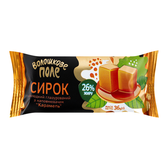 Сирок 26% Волошкове поле Карамель 36г