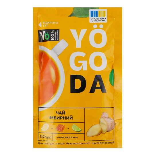 Чай імбирний концентрат Yogoda 50г