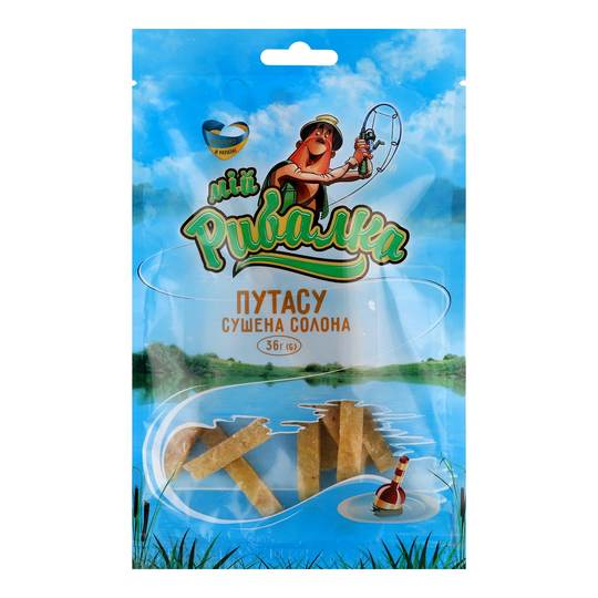 Риба путасу сушена солон.Мій Рибалка 36г