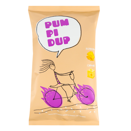 Попкорн смак сиру пармезан Pumpidup 90г