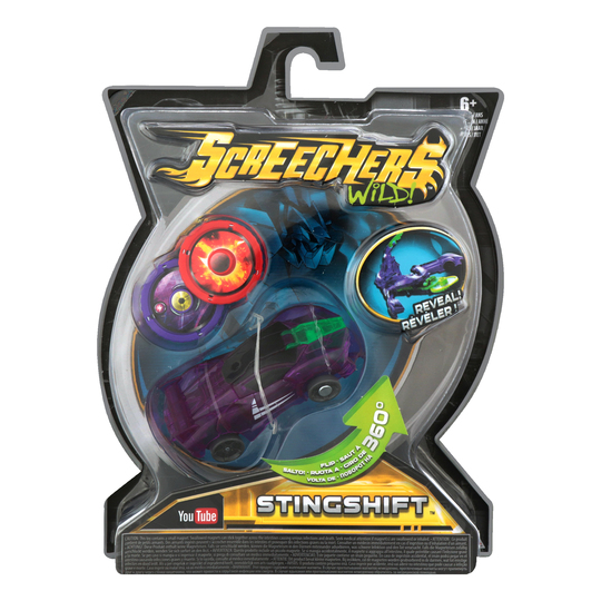 Машинка-трансф.Screech.Wild! L 1 Стинг.