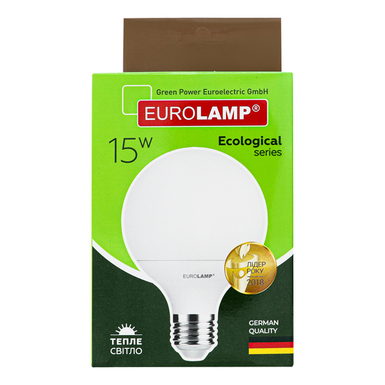 Євроламп ЕКО серія P G95 15W E27 4000K