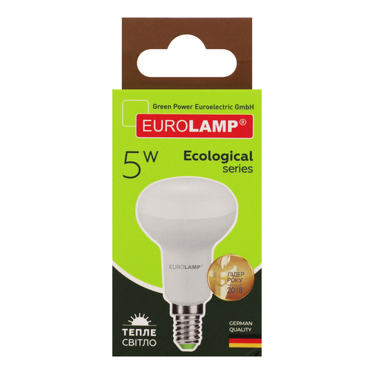 Євроламп ЕКО серія P R39 5W E14 3000K
