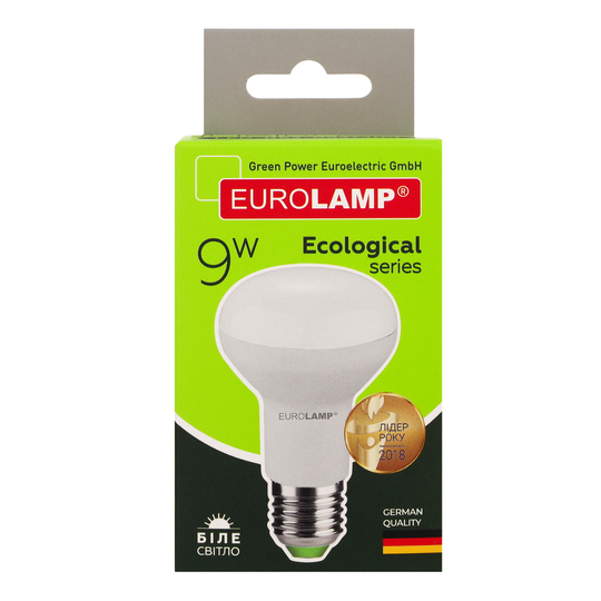 Євроламп ЕКО серія P R63 9W E27 4000K