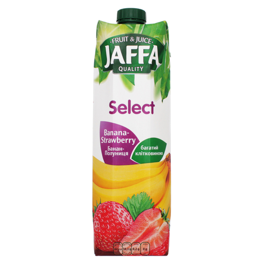 Нектар Jaffa Select Банан,полуниця 1л