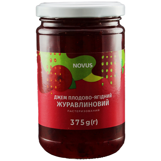 Джем Журавлина Novus с/б 375г