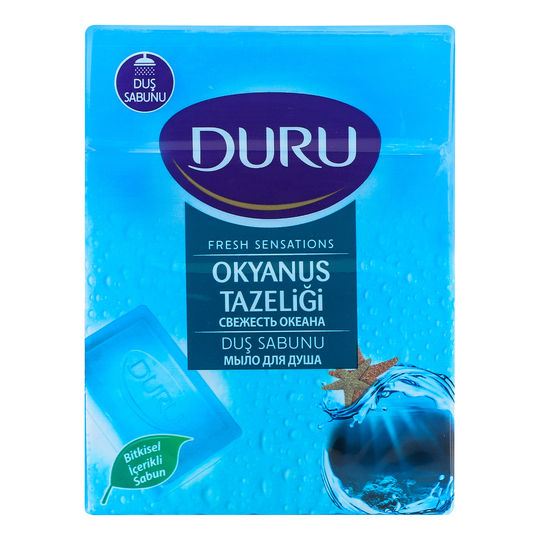 Мило Duru Океанський бриз екопак 4*150г