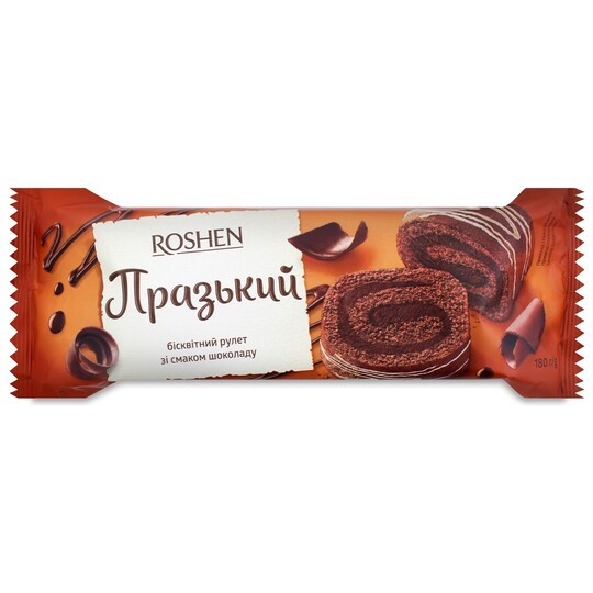Рулет Празький Рошен 180г