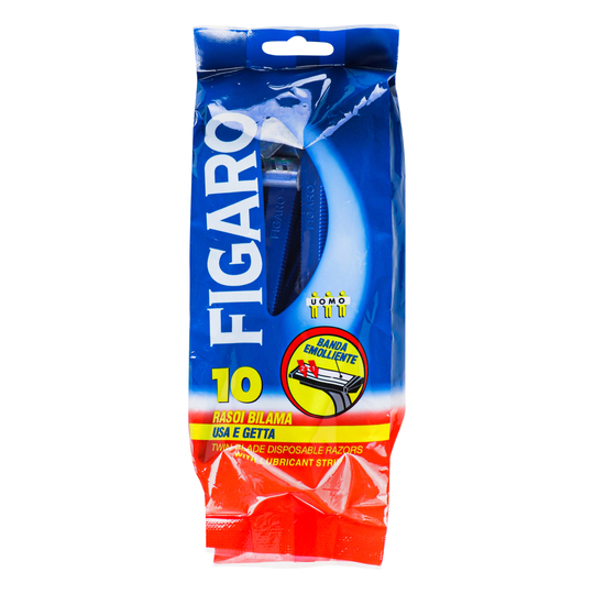 Бритва однораз.з подв.лезом Figaro 10шт