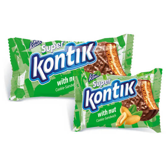 Печиво-сендвіч горіх super Kontik 90г