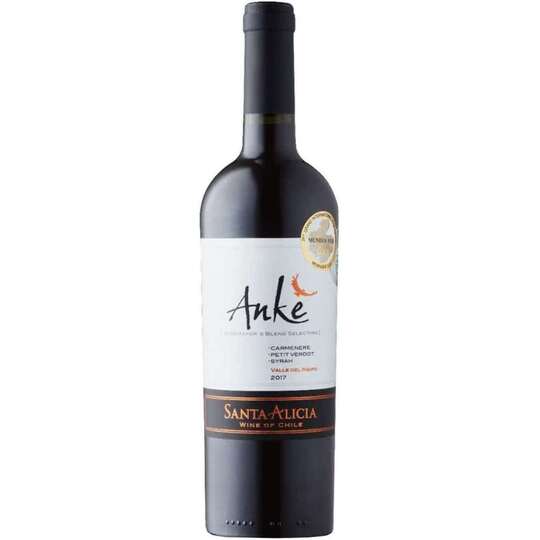 Вино Santa Alicia Anke ч.сух.14% 0,75л