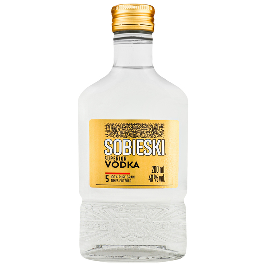 Горілка Sobieski Superior 40% 0,2л