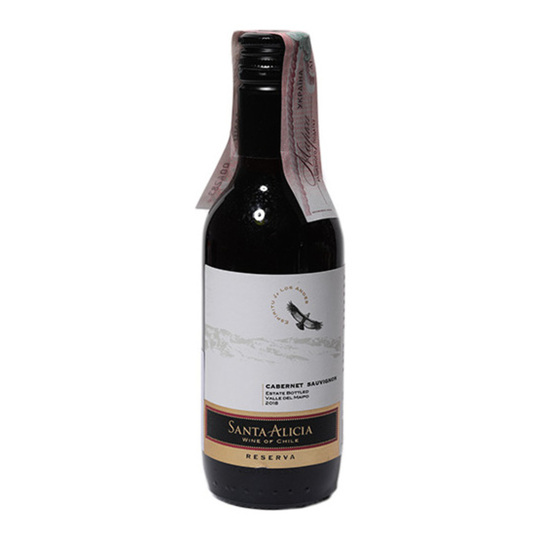 Вино Santa Alicia Caber.ч.сух.13% 0,187л