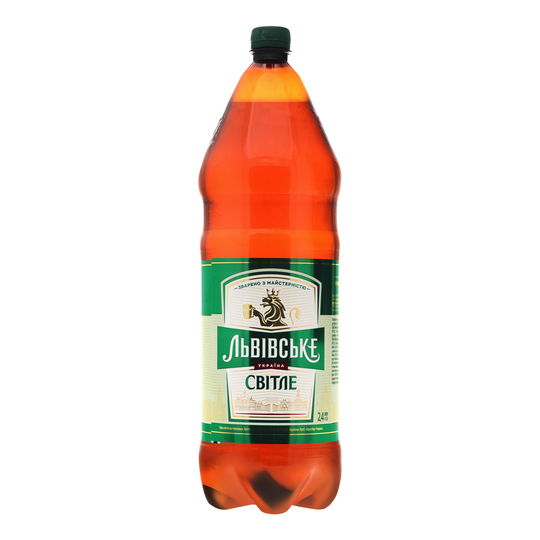 Пиво св. Львівське 4,5% 2,35л ПЕТ