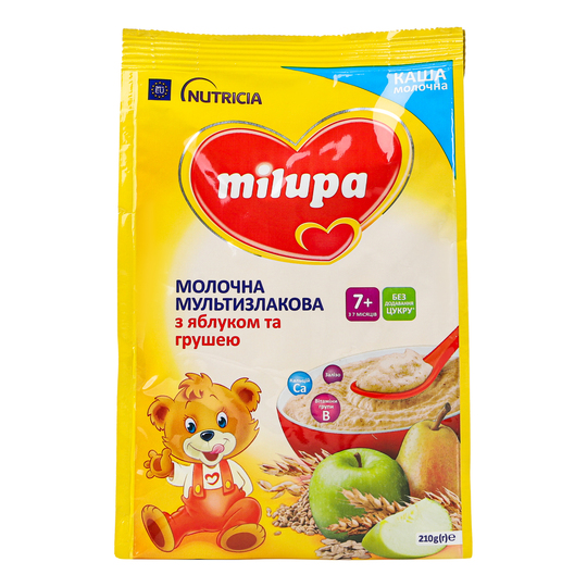 Каша м.Ябл/груша від 7 м.Milupa 210гр