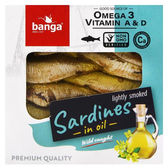 Шпроти в олії Banga 120г