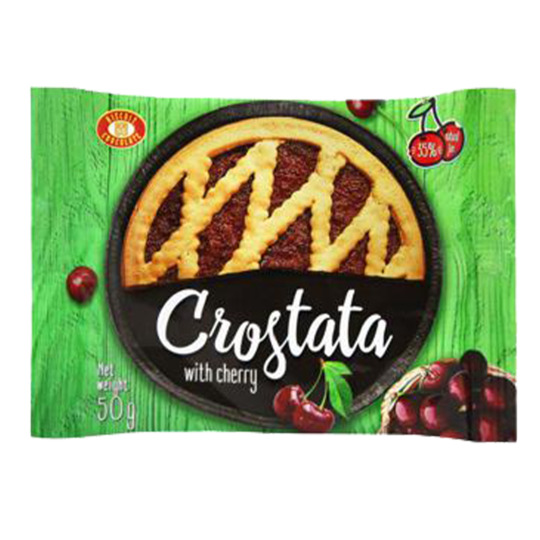 Пиріг пісочний crostata вишня БШ 50г