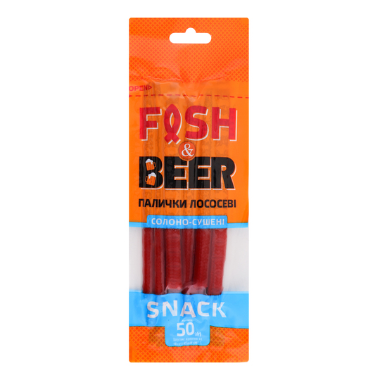 Палички лососеві FishBeer 50г