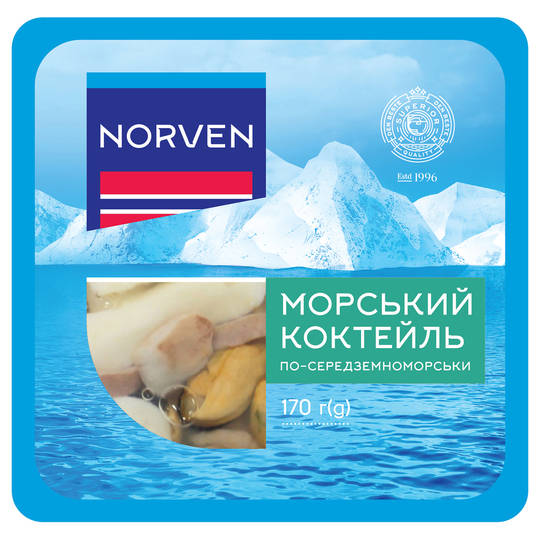 Морськ кок по-середзем Norven 170г