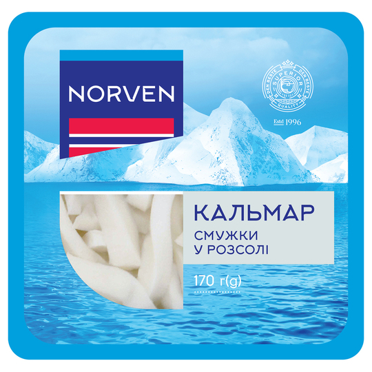 Кальмар в розсолі Norven 170г