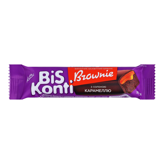 Батончик біскв.сол.кар.Конті Бр.35 г
