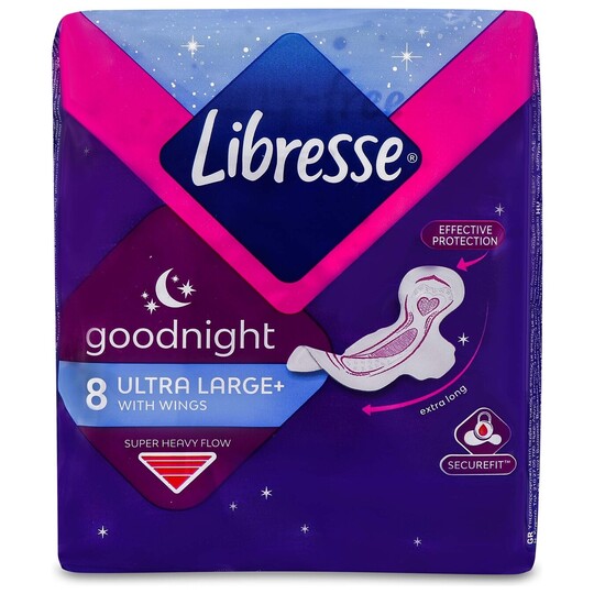 Прокладки гіг.Libresse Ultra Night 8шт