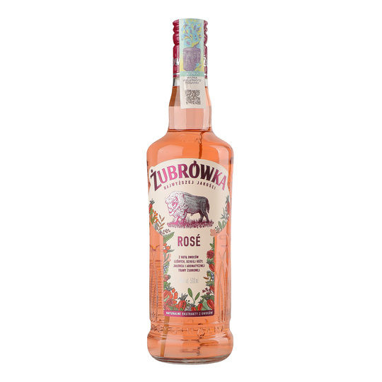 Настоянка Zubrowka Rose 32% 0,5л
