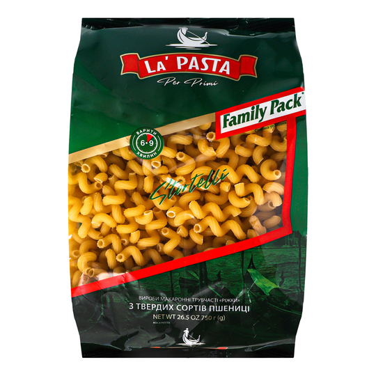 Макарони ріжки La Pasta 750г