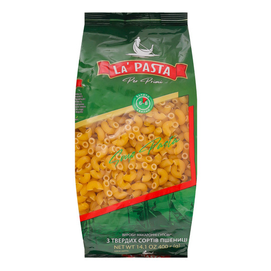 Макарони супові ріжки La pasta 400г