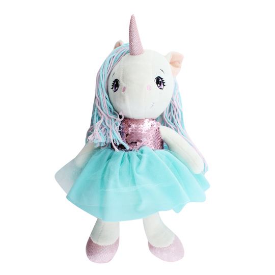 Лялька м’як.Єдиноріжка Fancy Dolls