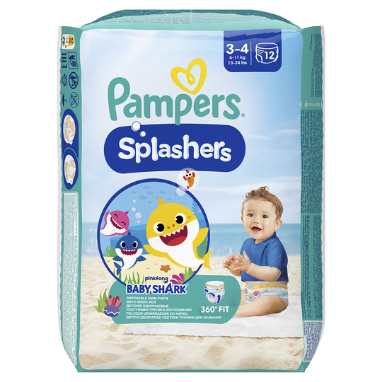 Підгузники-трусики д/п 6-11кг Pampers 12