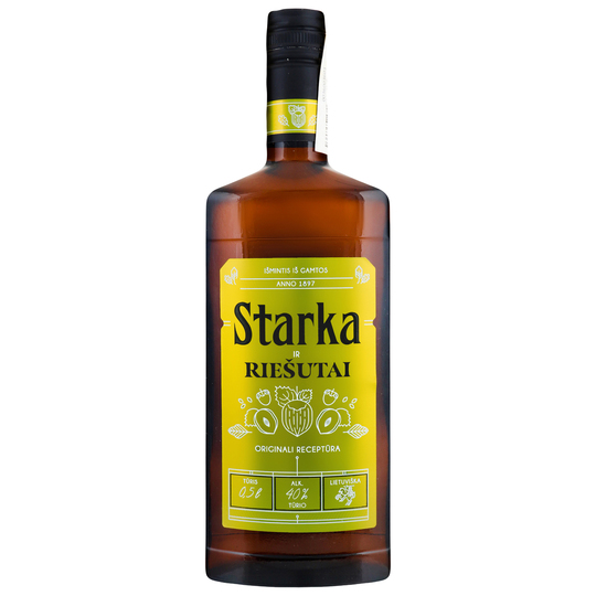Настоянка Vilniaus Starka Nuts 40% 0,5л