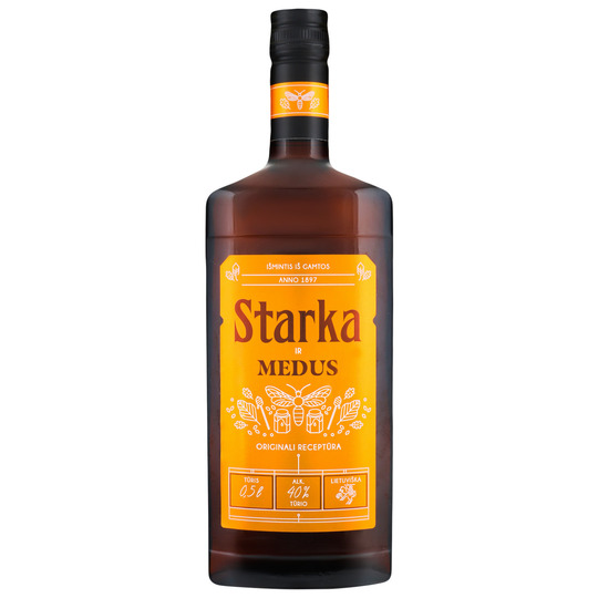 Настоянка Vilniaus Starka Honey 40% 0,5л