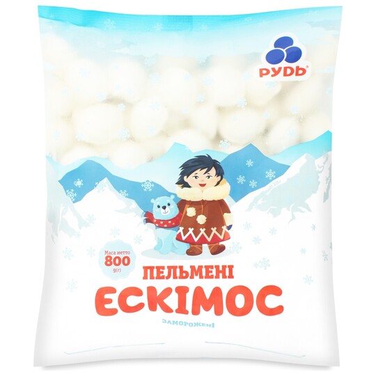 Пельмені Ескімос Рудь 800г 
