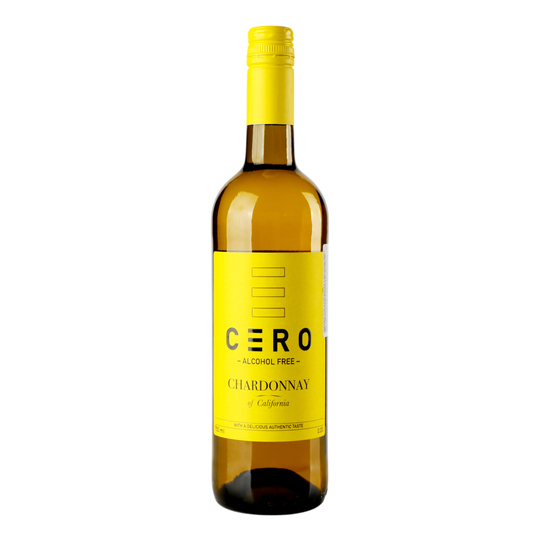 Вино б/а Cero Chardonnay б/сух 0,5%0,75л