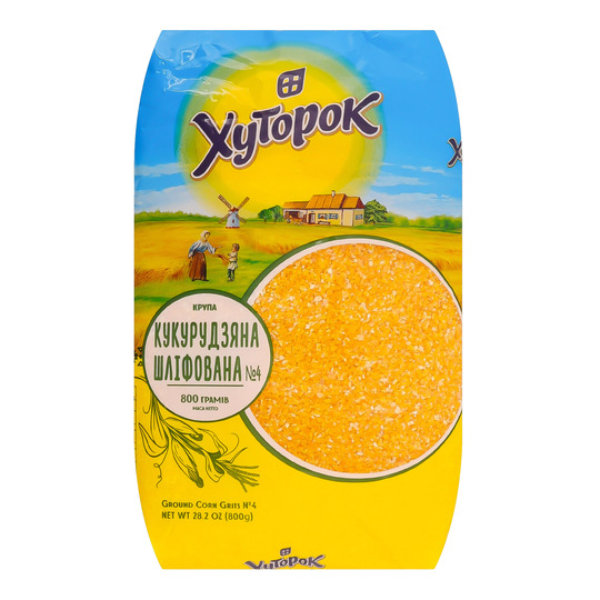 Крупа кукурудзяна Хуторок 800г