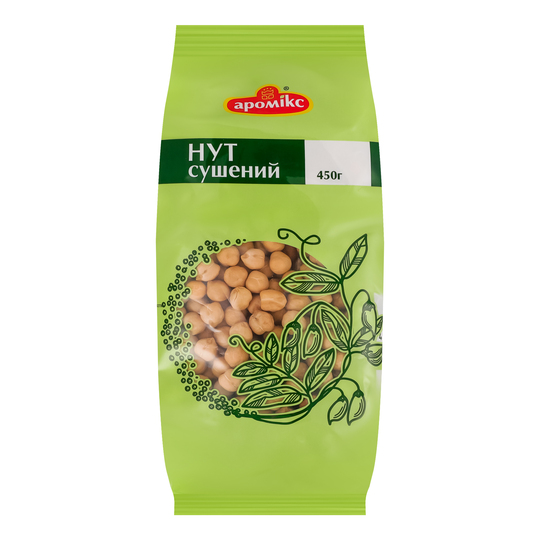 Нут сушений Аромiкс 450г