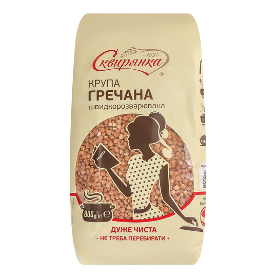 Крупа гречана Сквирянка 800г