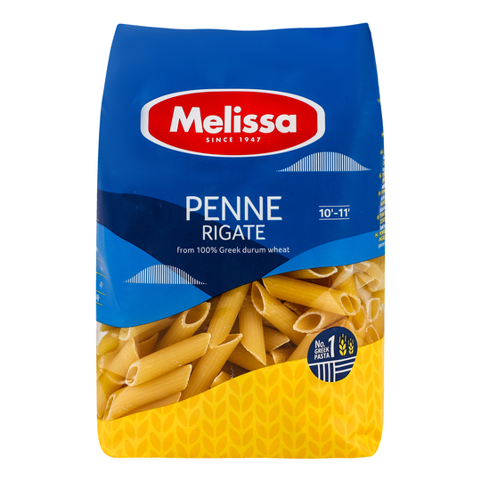 Макарони тв.с.пш.пенне Melissa 500г