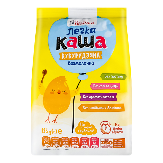 Каша кукуруд. Др.Беннер 125г