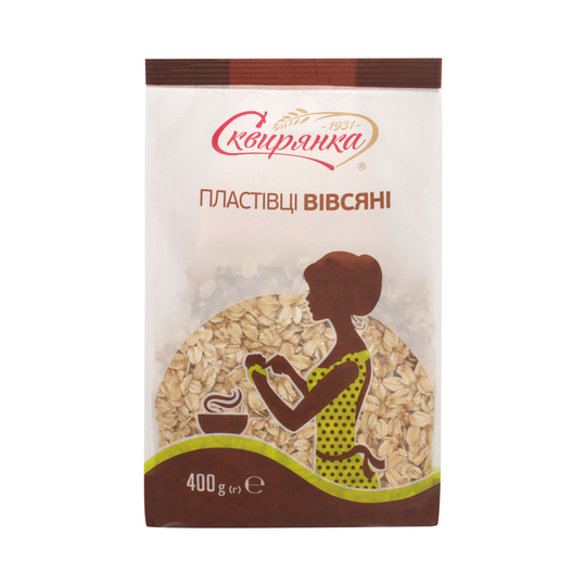 Пластівці вівсяні Сквирянка 400г п/п